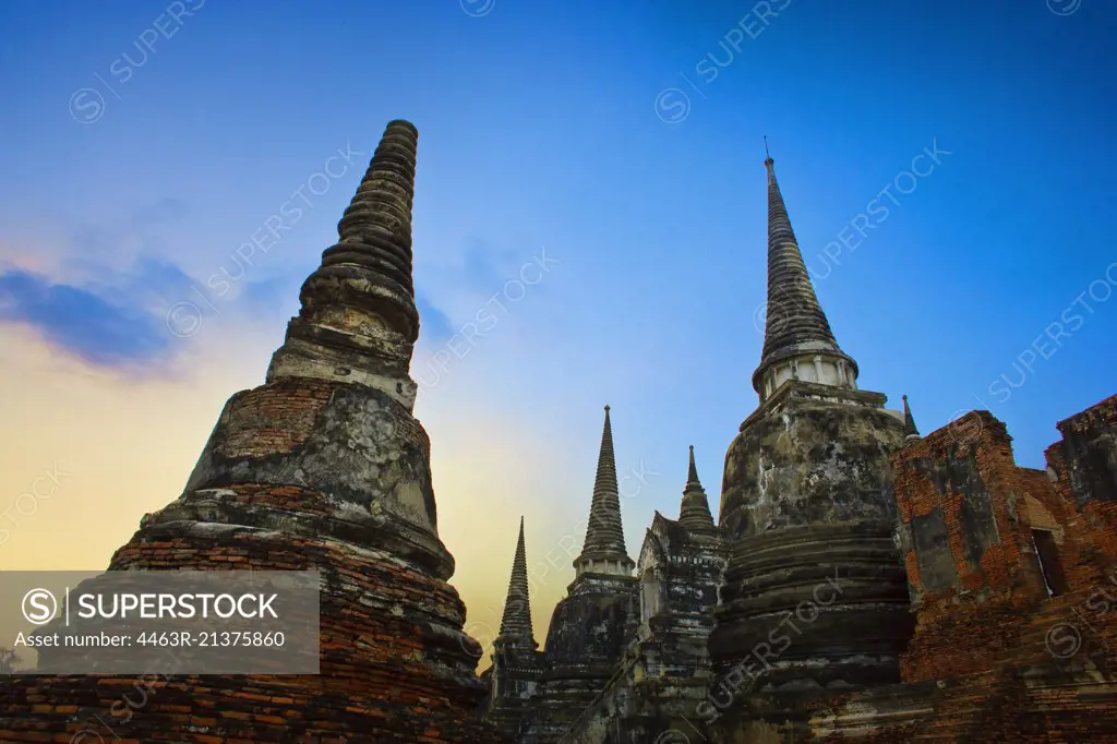 Wat in Ayutthaya, Thailand.