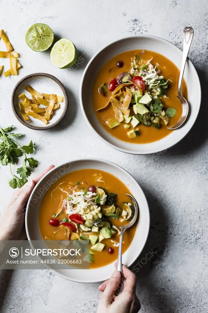 Tortilla soup by Alanna Taylor-Tobin at The Picture Pantry @the_bojon_gourmet