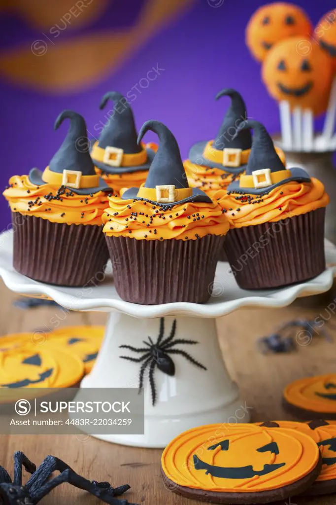 Cupcakes for a halloween party