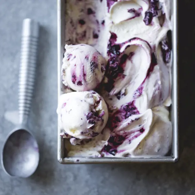 roasted cherry ice cream