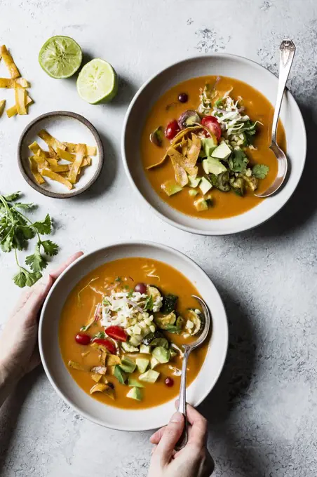 Tortilla soup by Alanna Taylor-Tobin at The Picture Pantry @the_bojon_gourmet