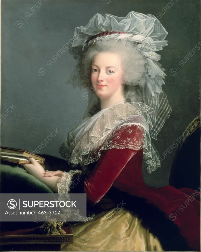 Marie Antoinette 1778 Elizabeth Louise Vigee-Lebrun (1755-1842 French)  Oil on canvas