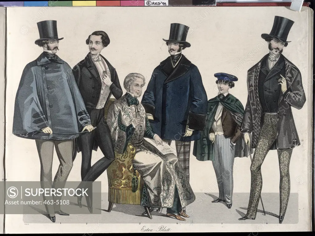 Special Edition:(Men's Fashion)  1852 Artist Unknown  