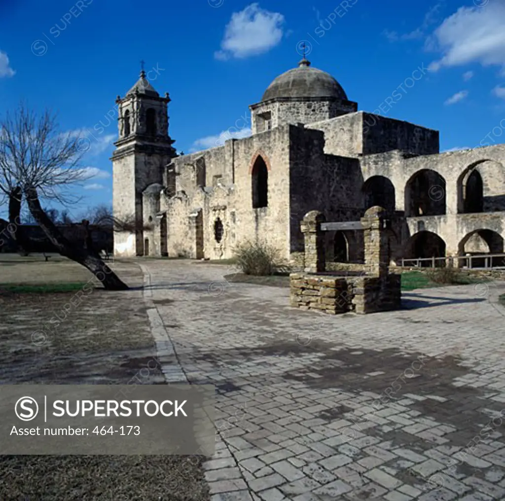 Facade of a church, Mission San Jose, San Antonio, Texas, USA