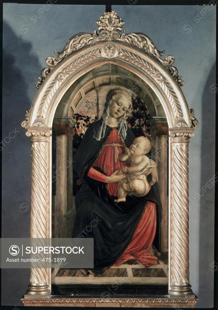 The Madonna Of The Roses C 1469 70 Sandro Botticelli 1444 1510 Italian