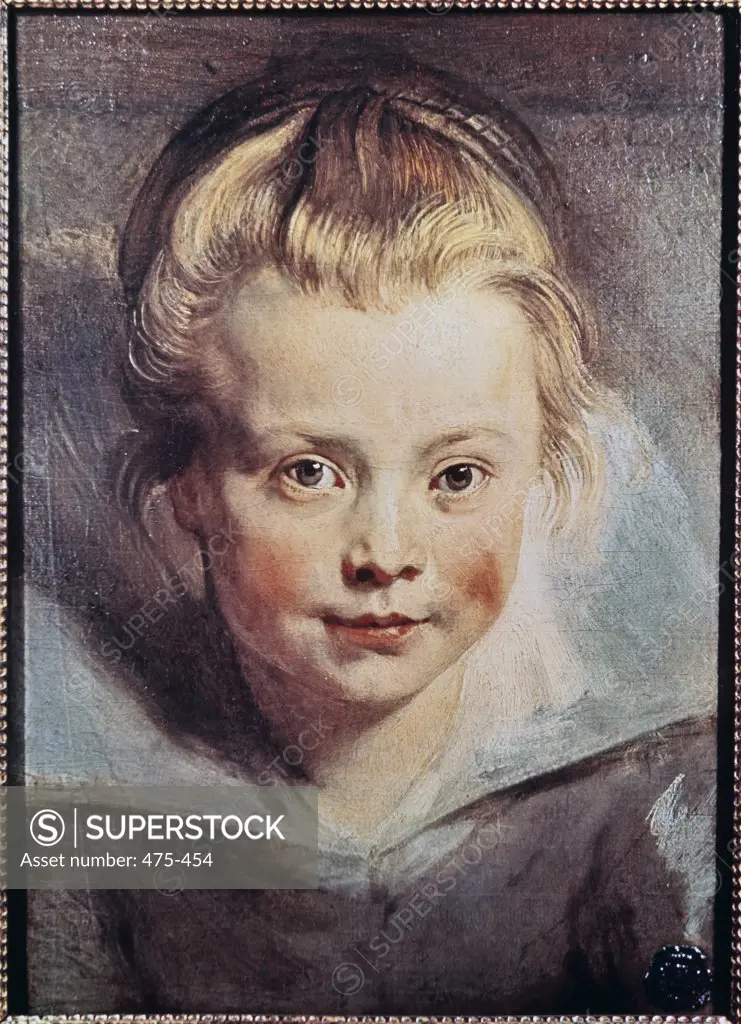 Head Of A Child  Rubens, Peter Paul(1577-1640 Flemish)  