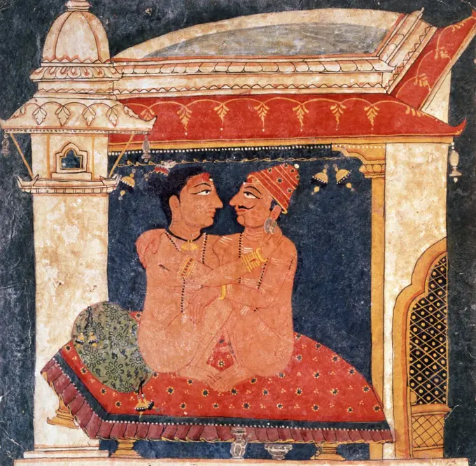 Kama Sutra Lovers: Nepal Under Pahari's Influence Indian Art Victoria & Albert Museum, London