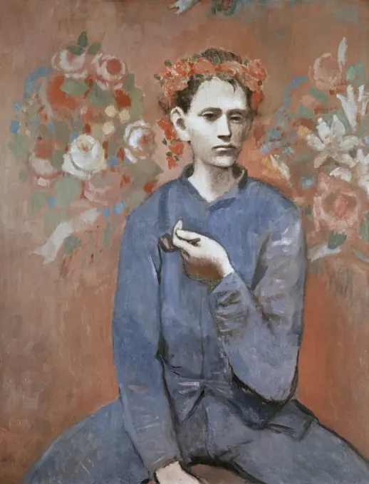 Boy With a Pipe 1905 Pablo Picasso (1881-1973  Spanish) Oil on canvas Private Collection