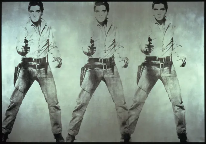 Triple Elvis 1962 Andy Warhol 1928-1987 American 