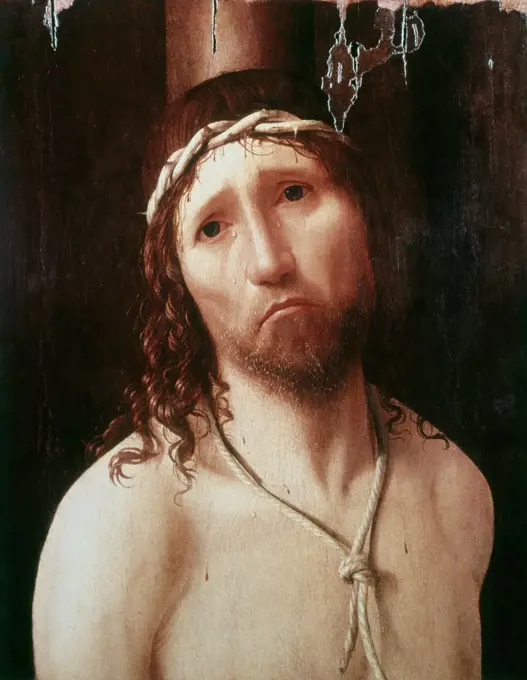 Ecce Homo  Antonello da Messina(ca.1430-1479 Italian)  