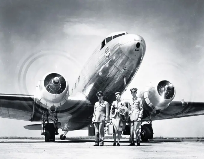 United Airlines Douglas DC-3 I