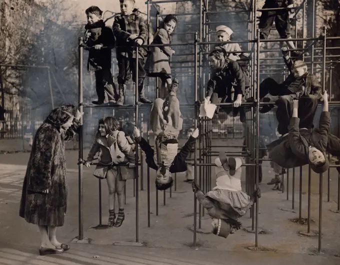 Children on playground