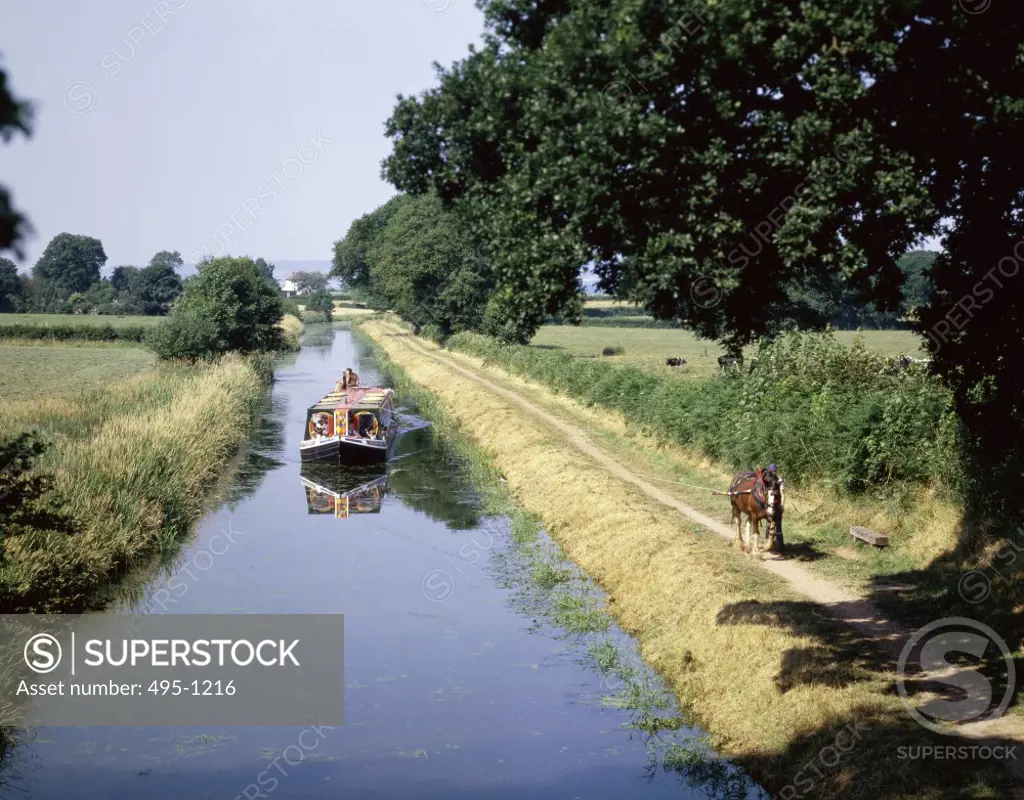 The Grand Western Canal Tiverton, Devon, England