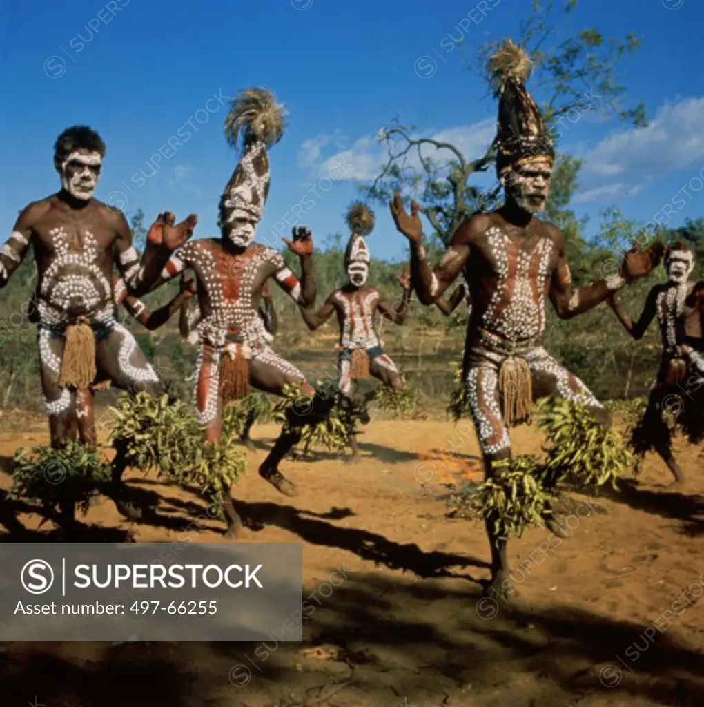 Aborigines Dancing Queensland Australia