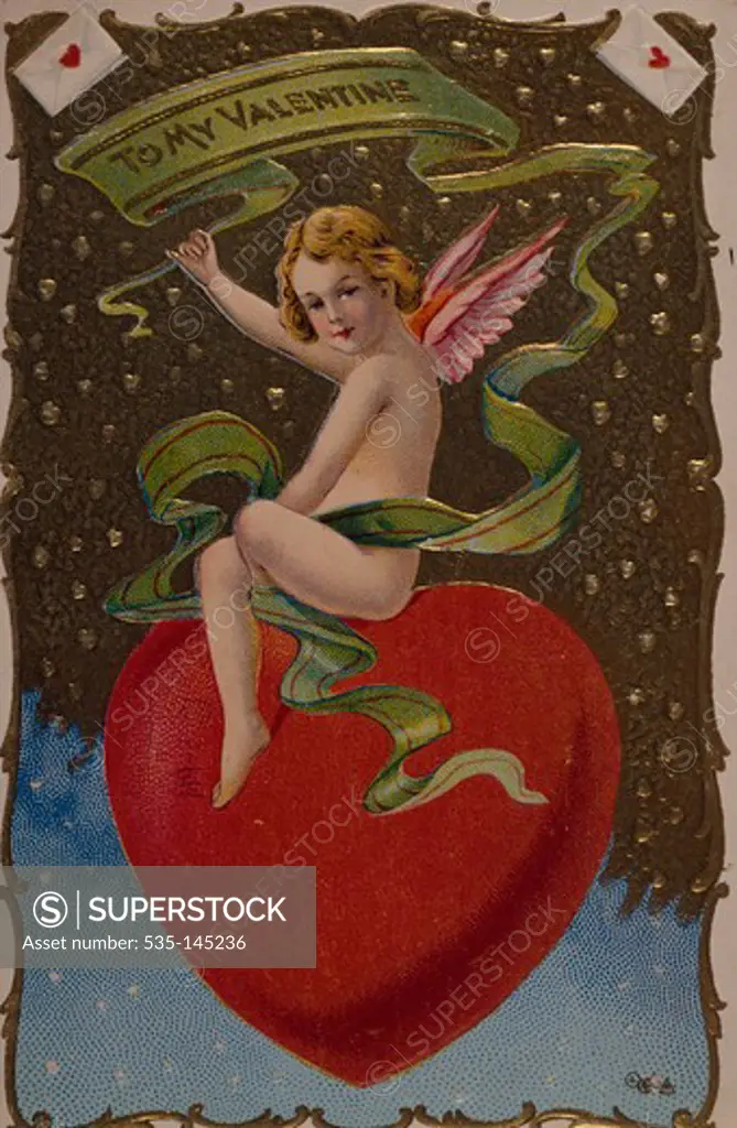 To My Valentine, Nostalgia Cards, 1910