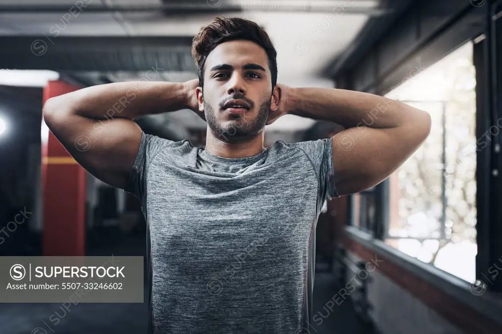 Get healthy and stay healthy. Portrait of a handsome young man at the gym for a workout.