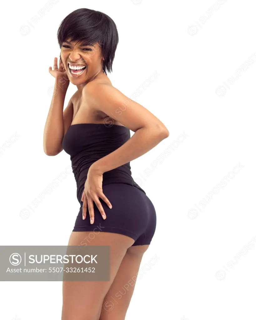 perfect butt women Stock Photo