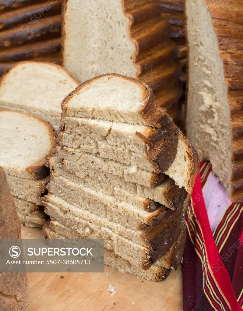 Traditional Turkish style made bread