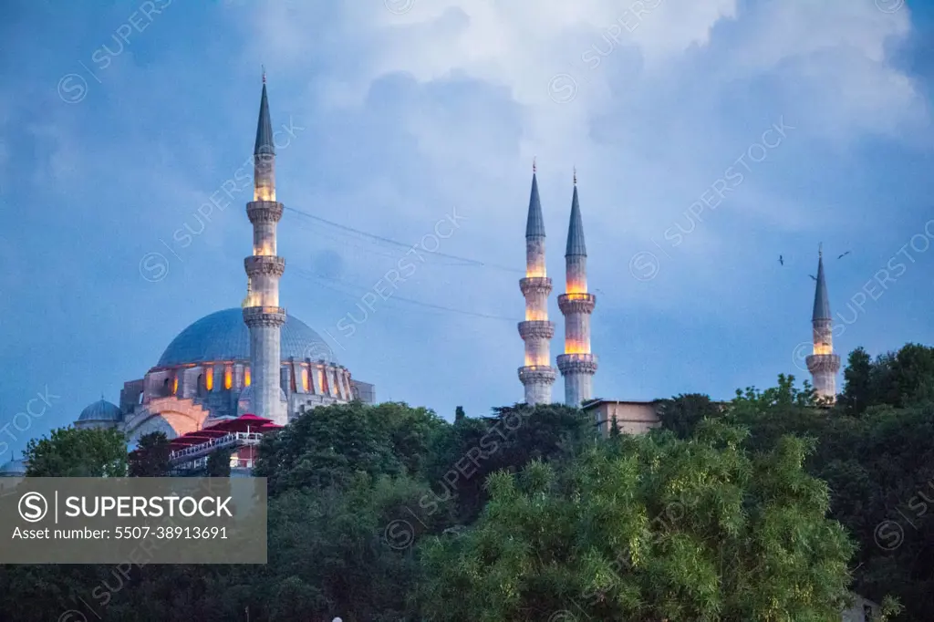 Ottoman style mosque in Istanbul