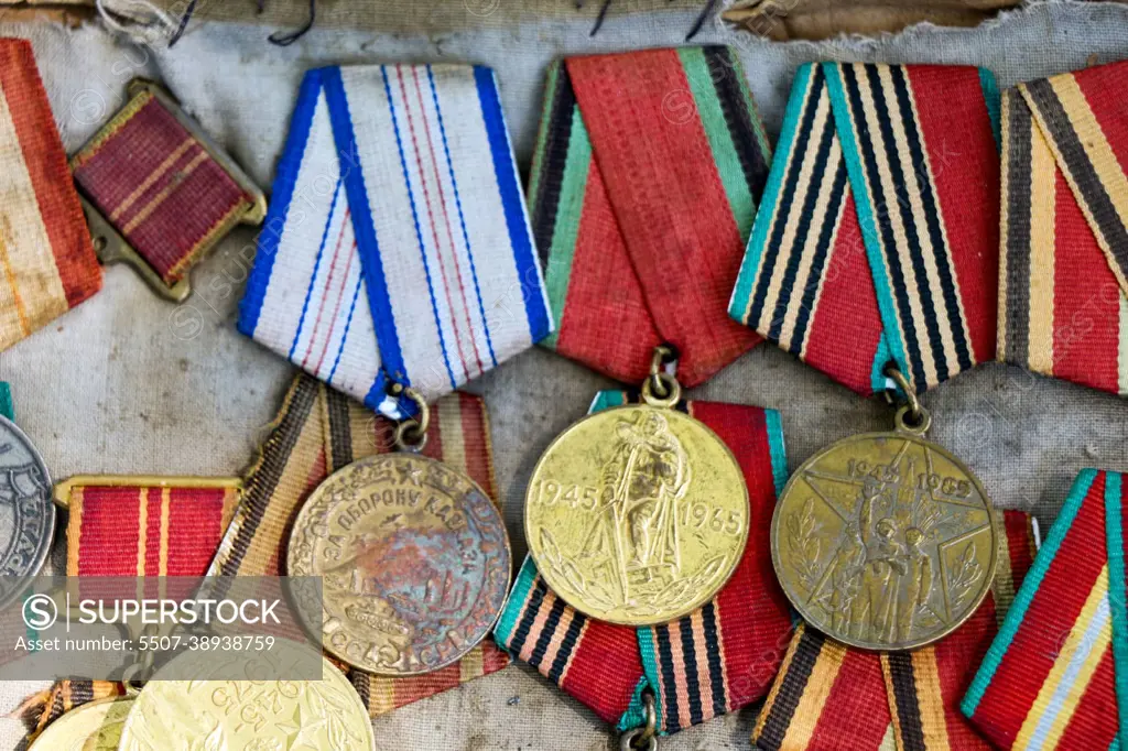 Veteran medals from Georgia