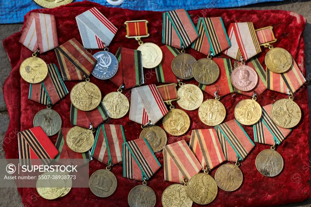 Veteran medals from Georgia