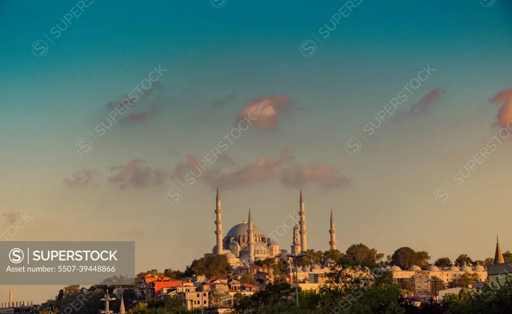 Ottoman style mosque in Istanbul