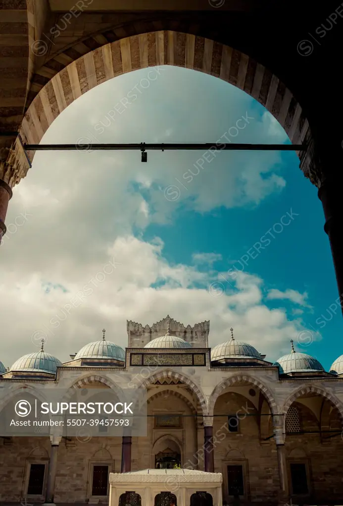 Ottoman style mosque in Istanbul