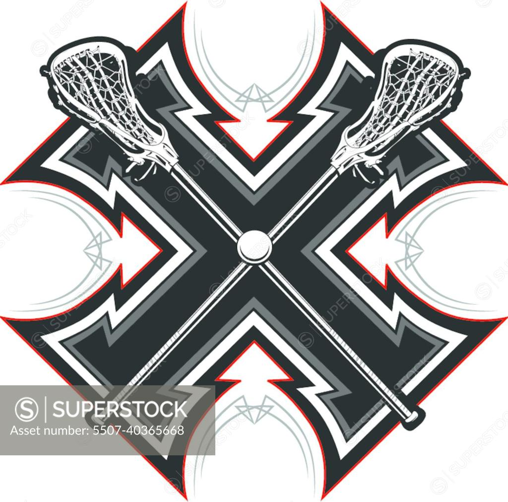 Lacrosse Sticks Stock Illustration - Download Image Now - Lacrosse