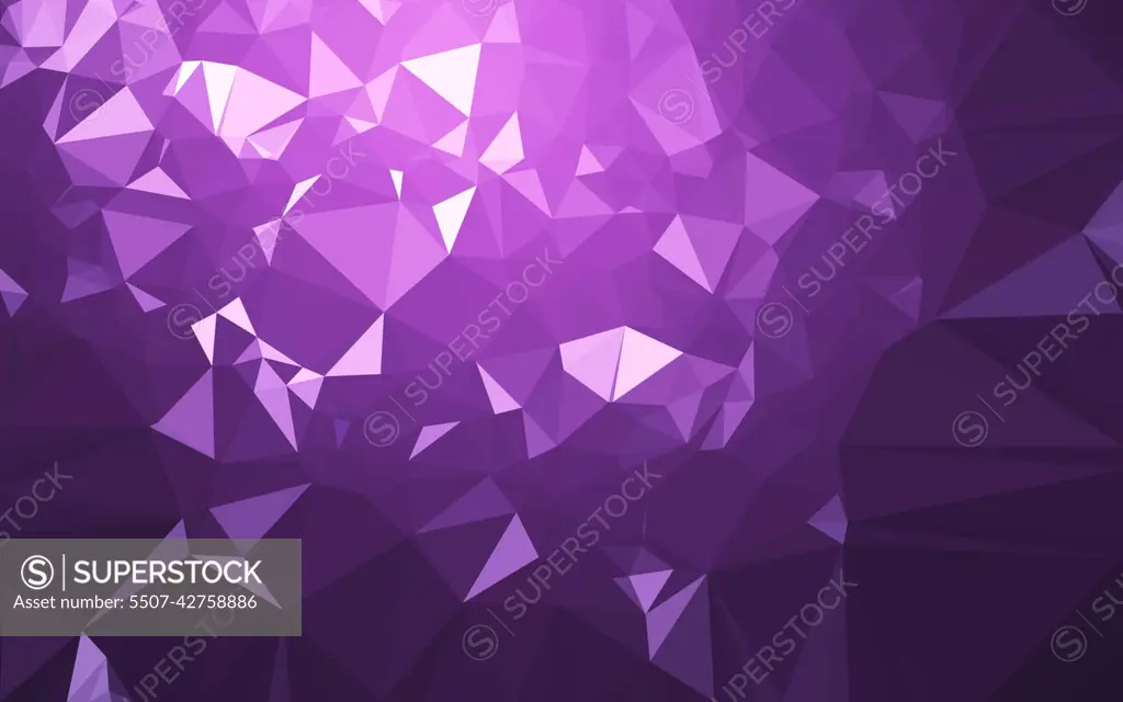 Abstract low poly background, geometry triangle