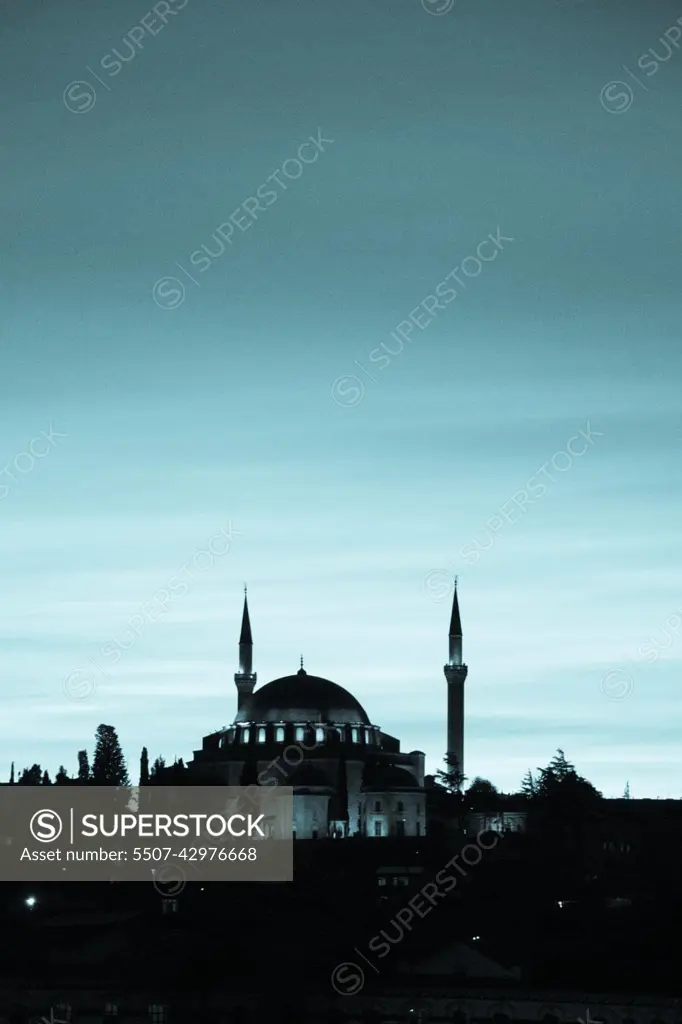 Ottoman style mosque in Istanbul