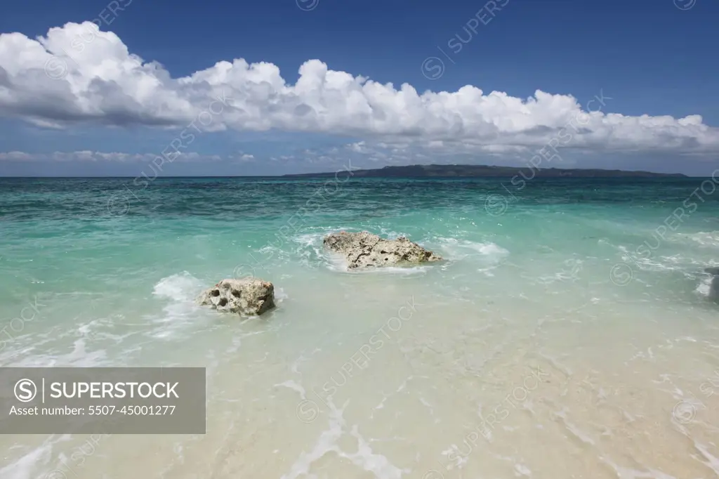 Beach and tropical sea