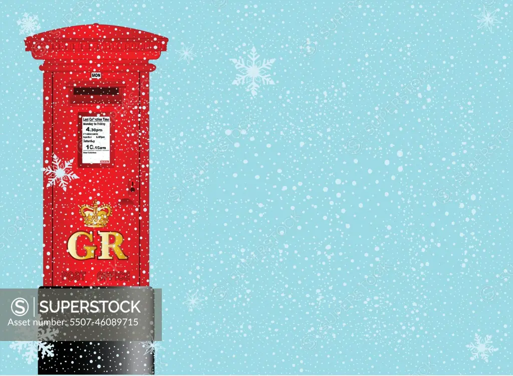 Christmas Post Box