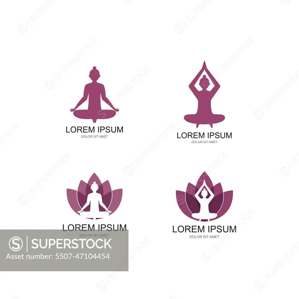 Meditation Yoga Logo