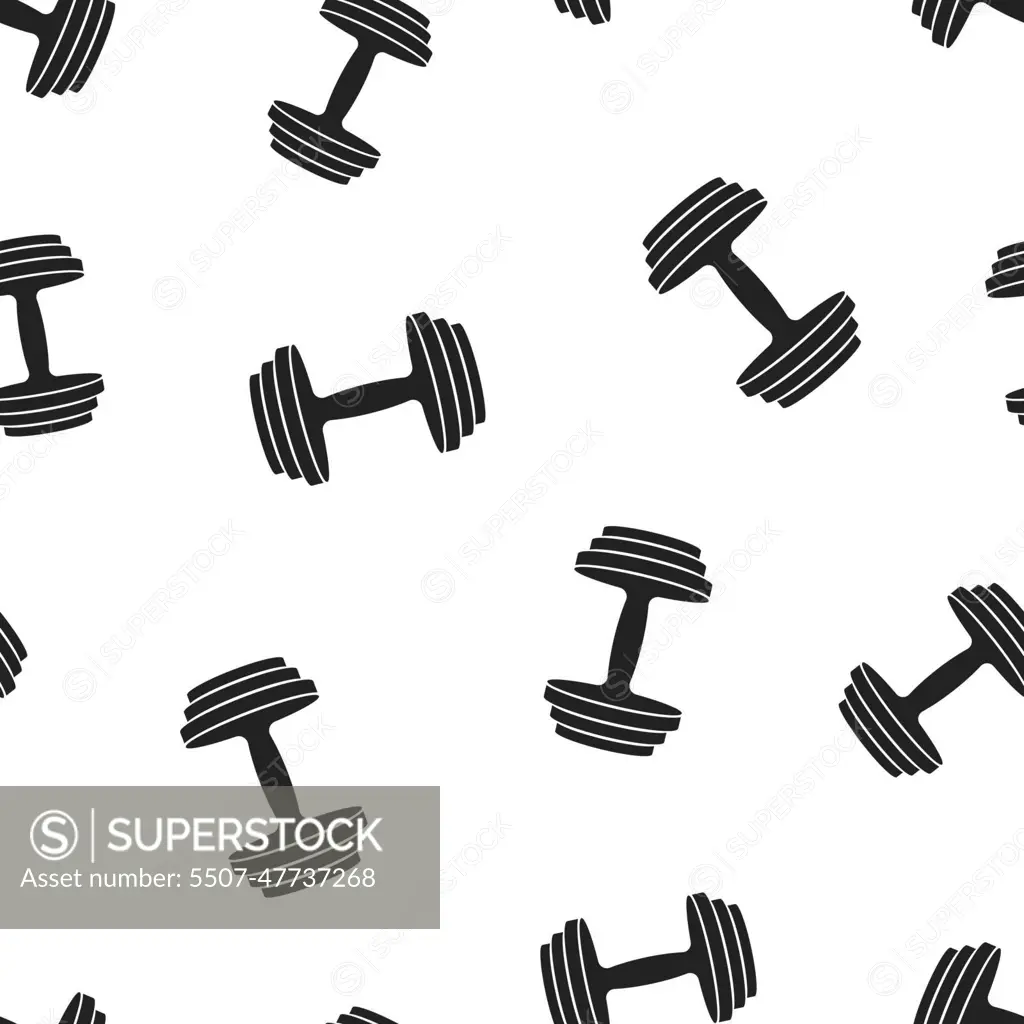 Sports Seamless Outline Iconic Pattern Illustration Stock Vector by