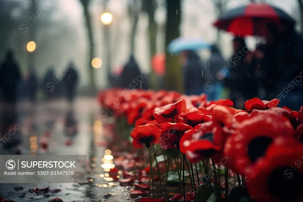 Armistice Day and Remembrance. Generative AI