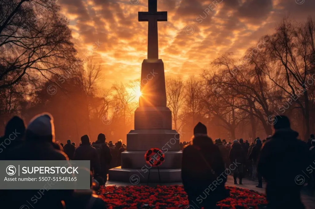 Armistice Day and Remembrance. Generative AI