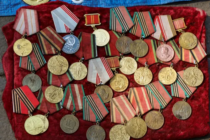 Veteran medals from Georgia