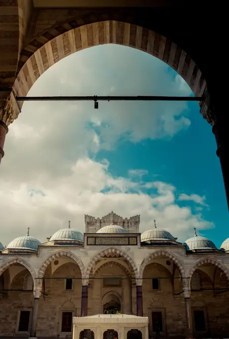 Ottoman style mosque in Istanbul