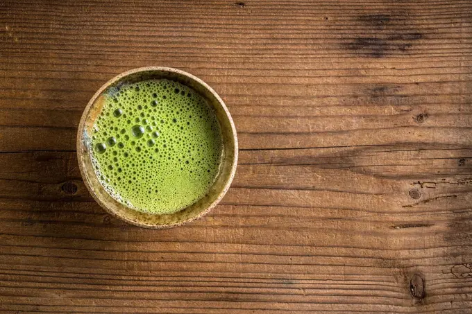 Healthy green tea