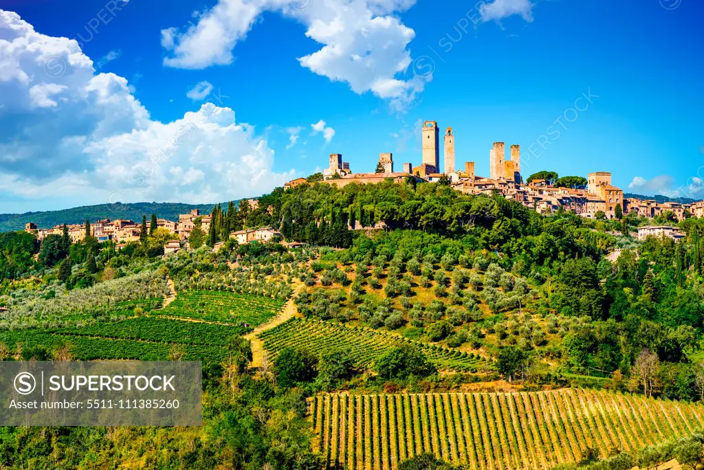 San Gimignano, Tuscany, Italy