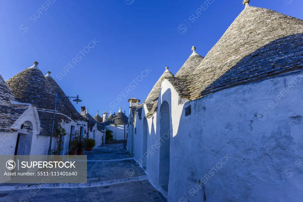 Trullo, Trulli, Alberobello, Apulia, Italy, UNESCO World Heritage Site