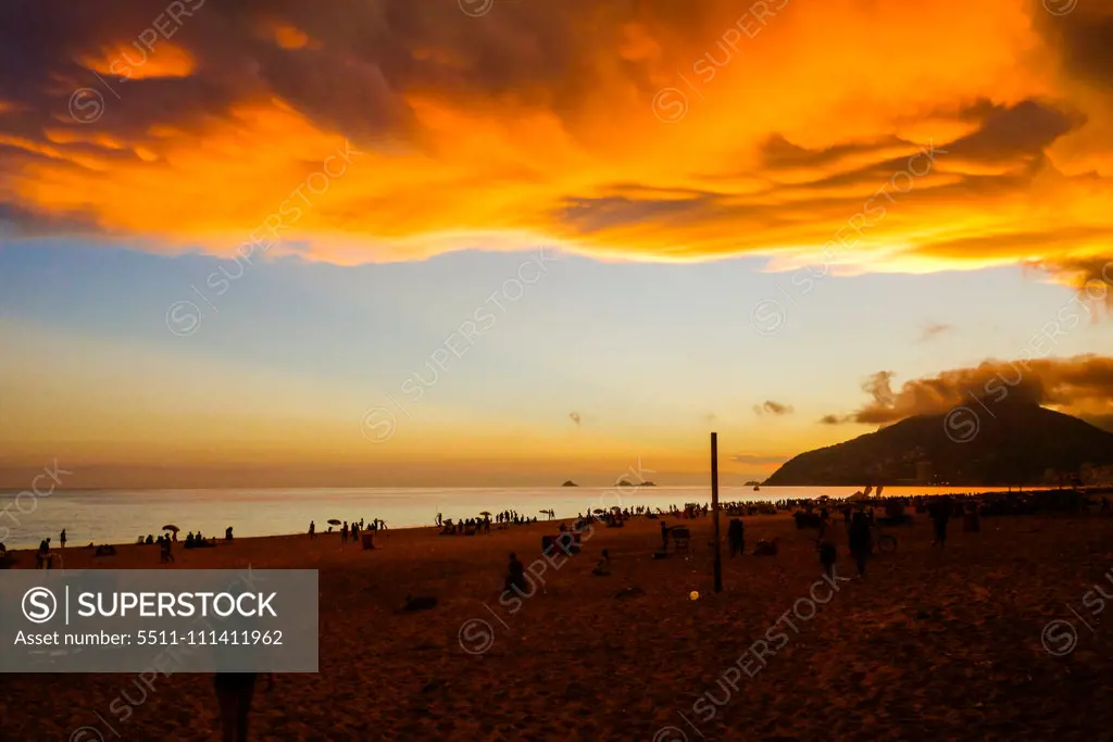 Rio de Janeiro, Ipanema Beach, Brazil