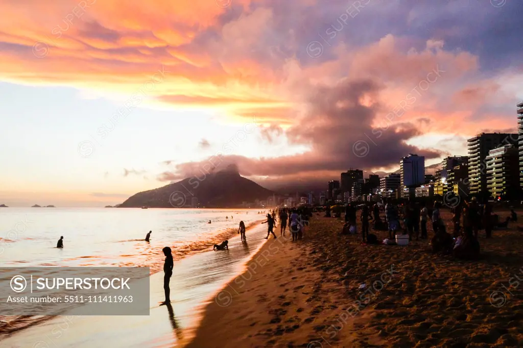 Rio de Janeiro, Ipanema Beach, Brazil