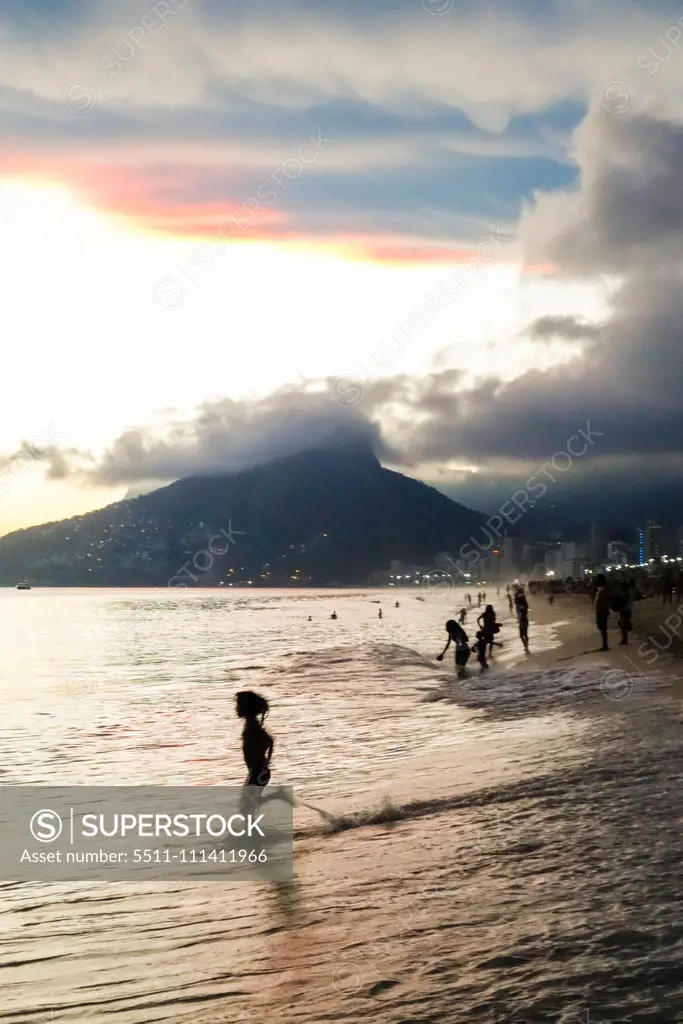 Rio de Janeiro, Ipanema Beach, Brazil