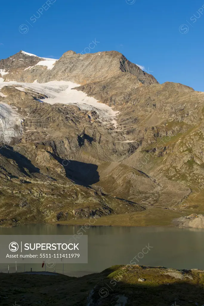 Bernina Pass, Graubuenden, Switzerland, Grisons