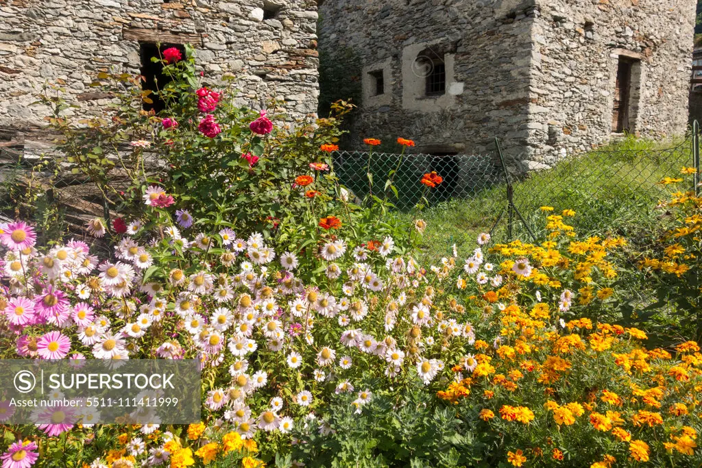 Stone house, Tessin, near Lago Maggiore, Switzerland