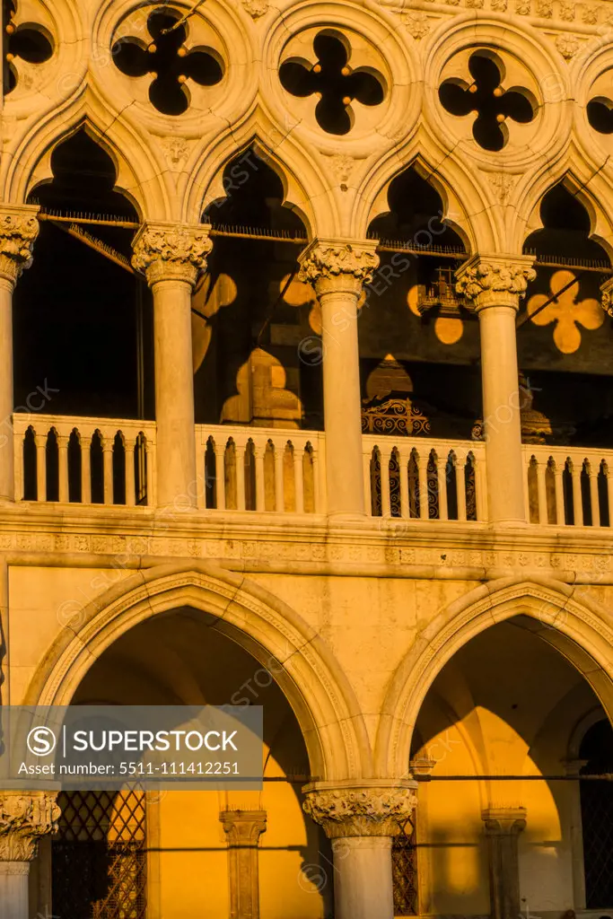 Palazzo Ducale, Piazzetta San Marco, Venice, Venetia, Italy