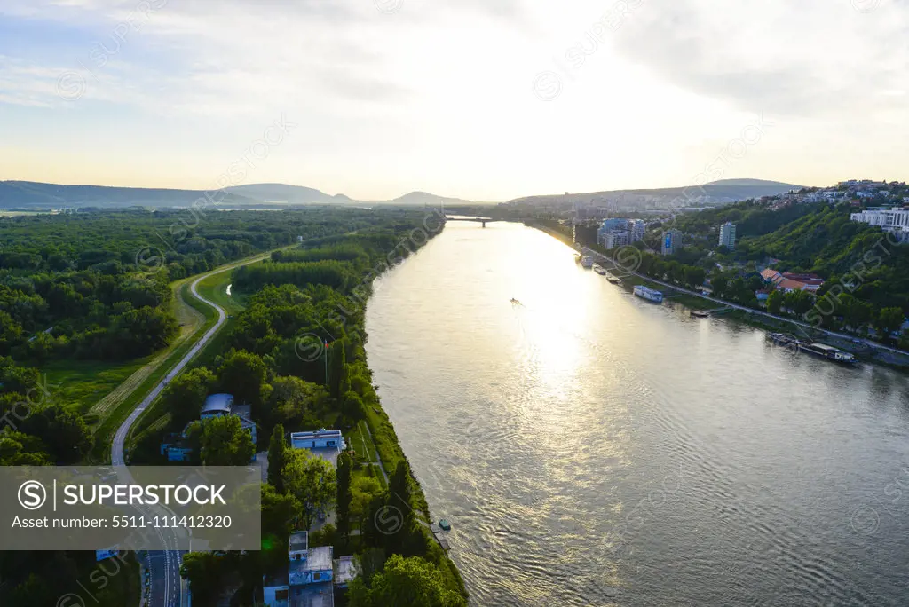 Bratislava, river Danube, Slovak Republic, Pressburg