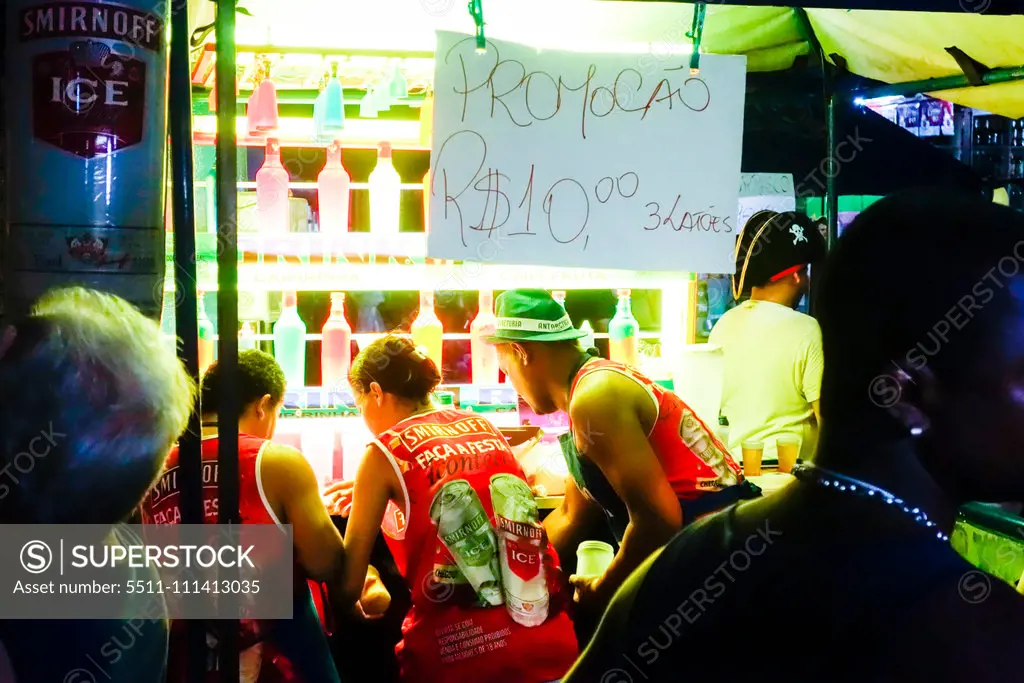 Rio de Janeiro, Lapa, street carnival, Brazil