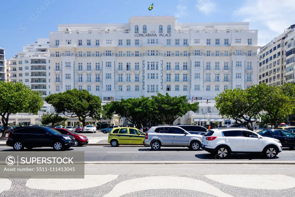 Rio de Janeiro, Copacabana, Copacapana Palace Hotel, Brazil